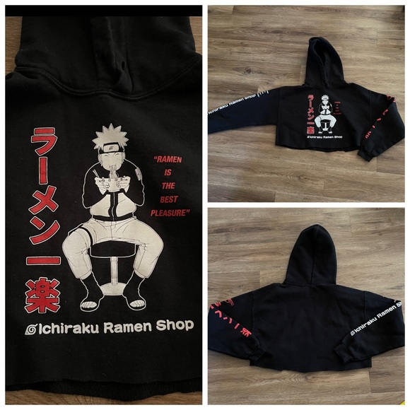 Naruto | Sweaters | Naruto Shippuden Ramen Shop Best Pleasure Hoodie |  Poshmark